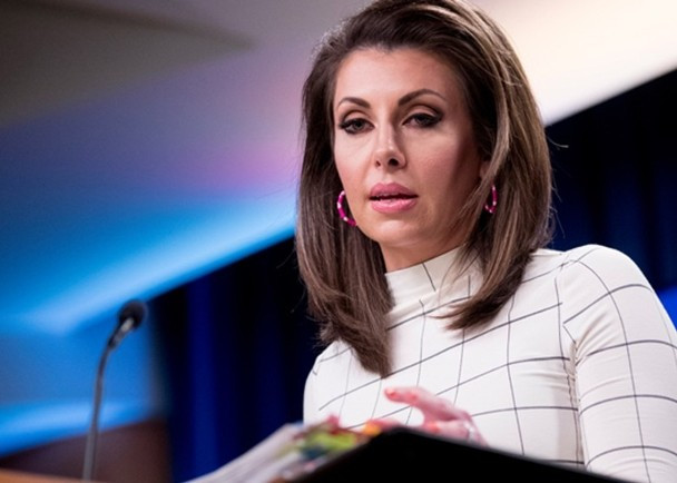 Bà Morgan Octagus, người phát ngôn Bộ Ngoại giao Mỹ