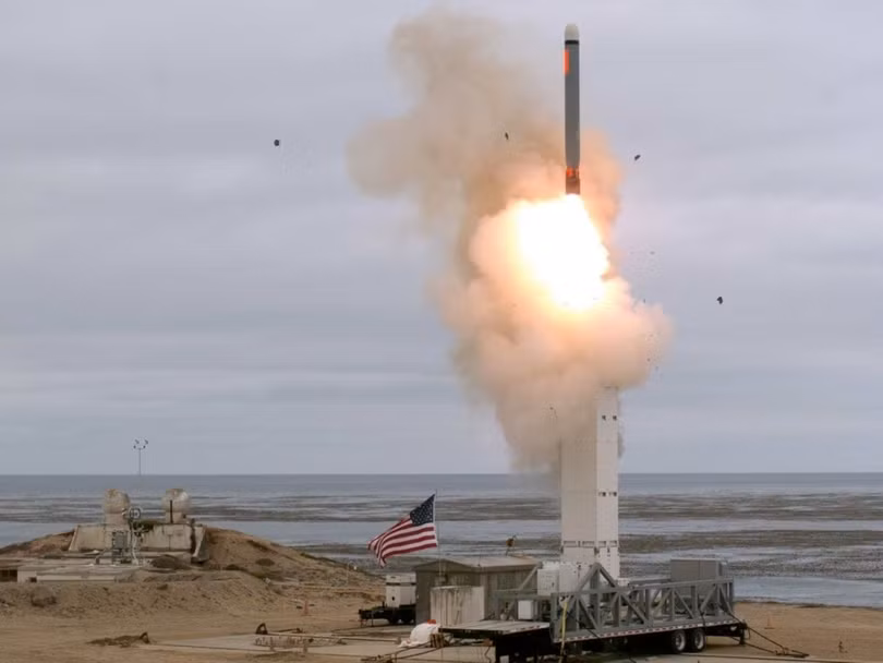 Ông Mark Esper: vụ phóng thử tên lửa hành trình thông thường trên mặt đất mà Mỹ tiến hành mới đây nhằm kiềm chế Trung Quốc Ông Mark Esper: vụ phóng thử tên lửa hành trình thông thường trên mặt đất mà Mỹ tiến hành mới đây nhằm kiềm chế Trung Quốc