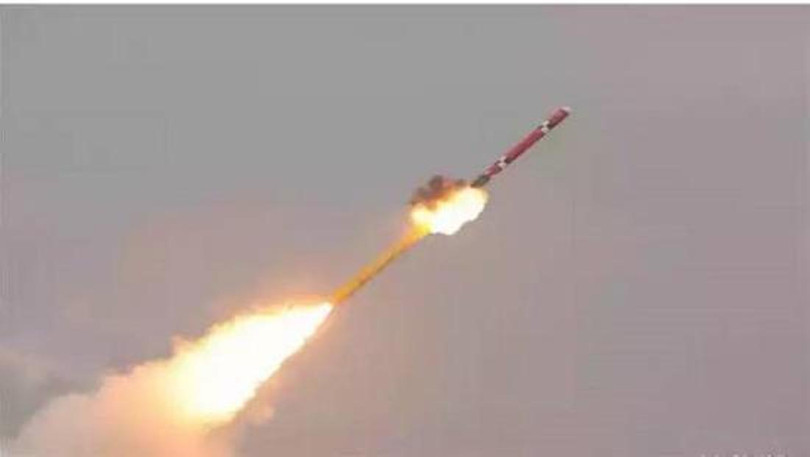 Tên lửa 9M370 Burevestnik cắt tầng đẩy phụ sau khi phóng