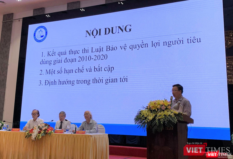Đại diện Cục cạnh tranh và bảo vệ NTD: Nhiều hành vi xâm phạm quyền lợi NTD mới xuất hiện nhưng chưa được bổ sung vào phần các hành vi cấm hoặc nghĩa vụ của các chủ thể có liên quan. 