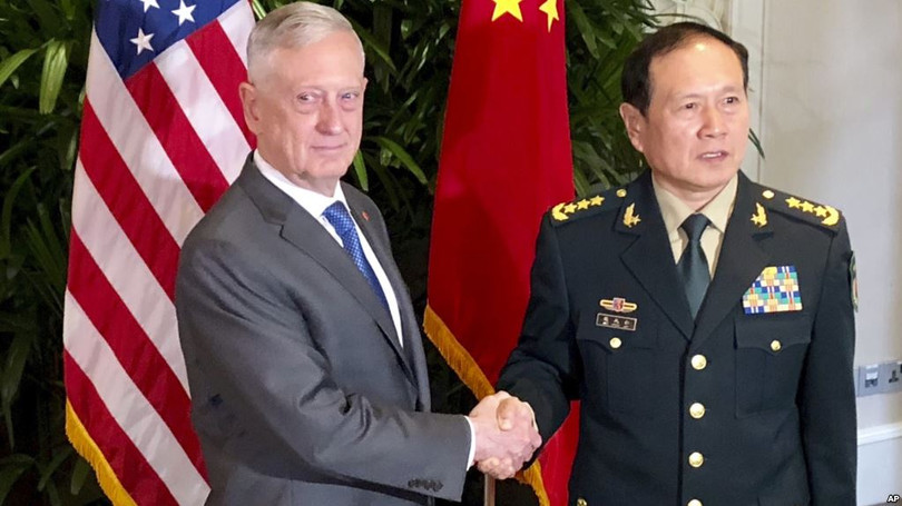 Cuộc gặp gỡ James Mattis - Ngụy Phượng Hòa ở Singapore đã không đạt kết quả như mong đợi.