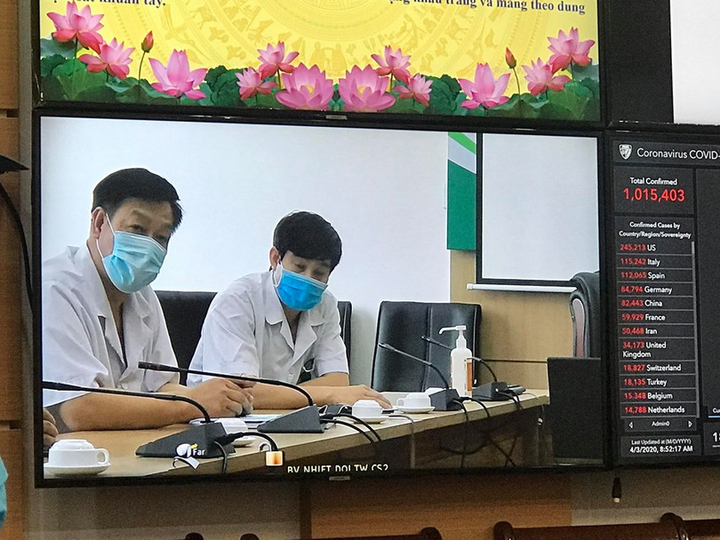 Các điểm cầu tham gia cuộc hội chẩn