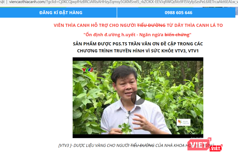 Nhiều trang mạng mạo danh nhà khoa học Trần Văn Ơn