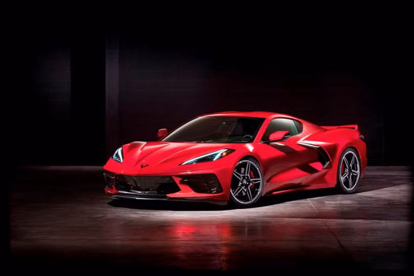 Hình ảnh chiếc C8 Corvette phiên bản 2020. Nguồn: Carbuzz.