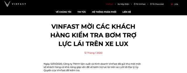 VinFast Lux có “vấn đề” ở bơm trợ lực lái - 2
