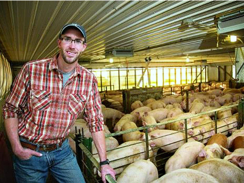 Thomas Titus, một nông dân nuôi lợn ở bang Illinois mong đạt được thỏa thuận thương mại để có thể bán được sản phẩm của mình sang Trung Quốc Thomas Titus, một nông dân nuôi lợn ở bang Illinois mong đạt được thỏa thuận thương mại để có thể bán được sản phẩm của mình sang Trung Quốc