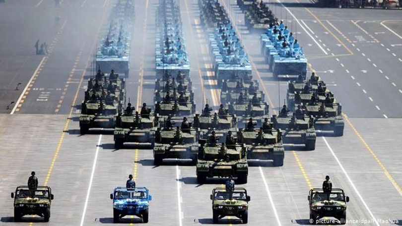 Khối xe tăng tham gia cuộc diễu binh Khối xe tăng tham gia cuộc diễu binh