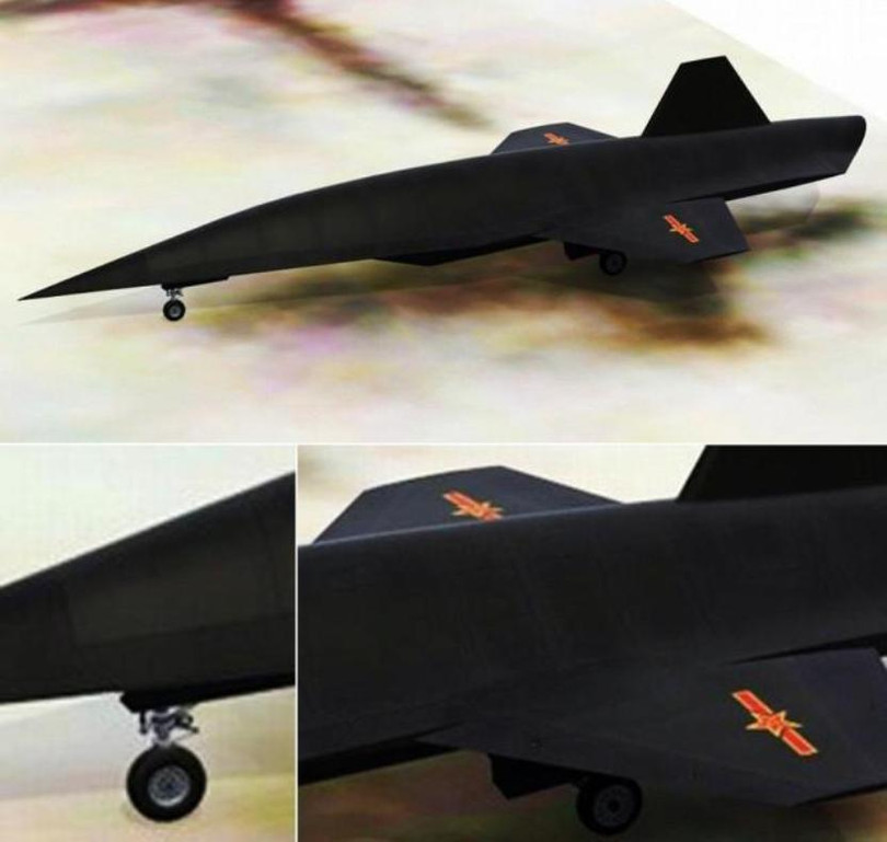 Ảnh được cho là máy bay trinh sát không người lái siêu thanh WZ-8 của Trung Quốc Ảnh được cho là máy bay trinh sát không người lái siêu thanh WZ-8 của Trung Quốc