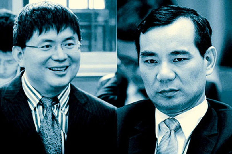 Ngô Tiểu Huy và Tiêu Kiến Hoa - 2 "Cá Sấu tài chính" một thời ở Trung Quốc