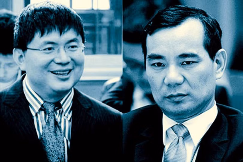 Ngô Tiểu Huy và Tiêu Kiến Hoa - 2 "Cá Sấu tài chính" một thời ở Trung Quốc