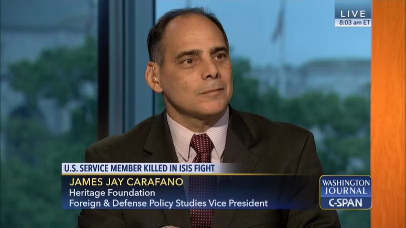 Ông James Cafarano: Sự liên minh giữa hai nước Trung Quốc và Nga sẽ không kéo dài lâu Ông James Cafarano: Sự liên minh giữa hai nước Trung Quốc và Nga sẽ không kéo dài lâu