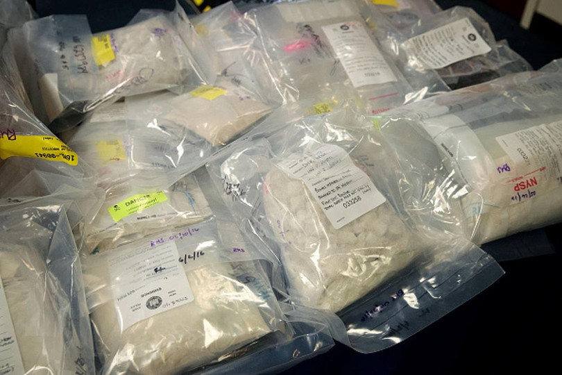 Ma túy Fetannyl được chuyển từ Trung Quốc sang Mỹ qua biên giới Mexico, Ảnh: Getty Image Ma túy Fetannyl được chuyển từ Trung Quốc sang Mỹ qua biên giới Mexico, Ảnh: Getty Image