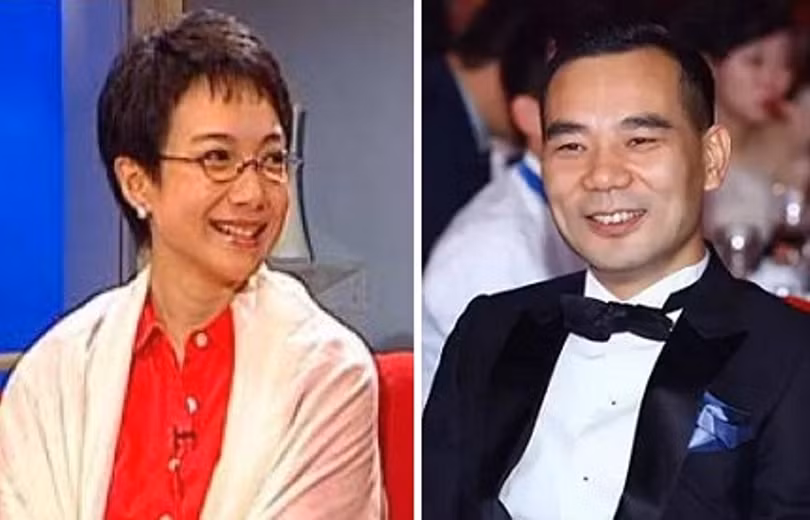 Ngô Tiểu Huy và người vợ thứ ba Đặng Trác Nhuế, cháu gái ông Đặng Tiểu Bình