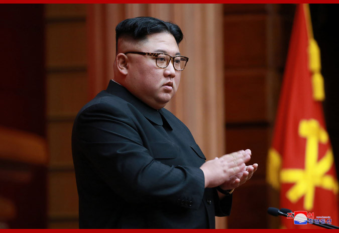 Ông Kim Jong Un phát biểu tại kỳ họp Hội nghị nhân dân tối cao Ông Kim Jong Un phát biểu tại kỳ họp Hội nghị nhân dân tối cao