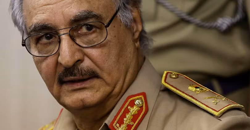Nguyên soái Khalifa Haftar - người đứng đầu LNA đang kiểm soát phần lớn lãnh thổ Libya. Nguyên soái Khalifa Haftar - người đứng đầu LNA đang kiểm soát phần lớn lãnh thổ Libya.