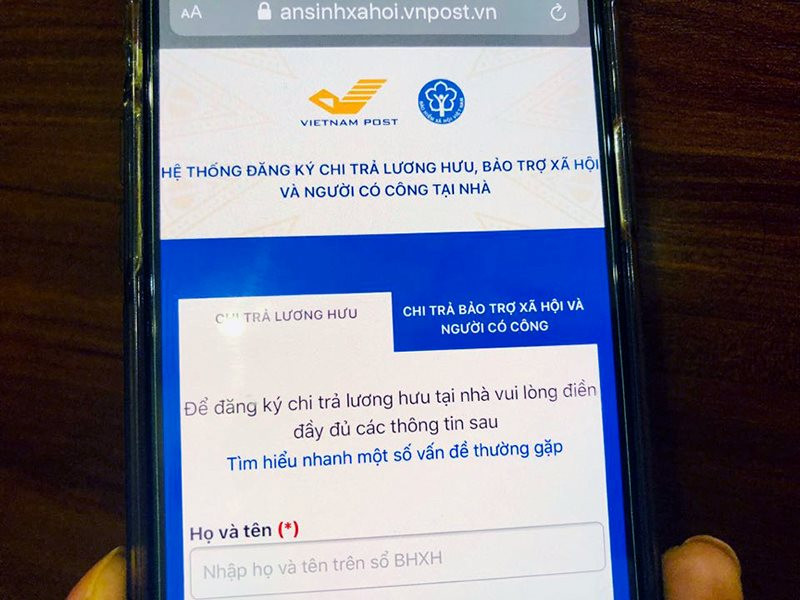 Hệ thống đăng ký chi trả tại nhà giúp người dân hạn chế tiếp xúc, giảm nguy cơ lây nhiễm dịch bệnh.