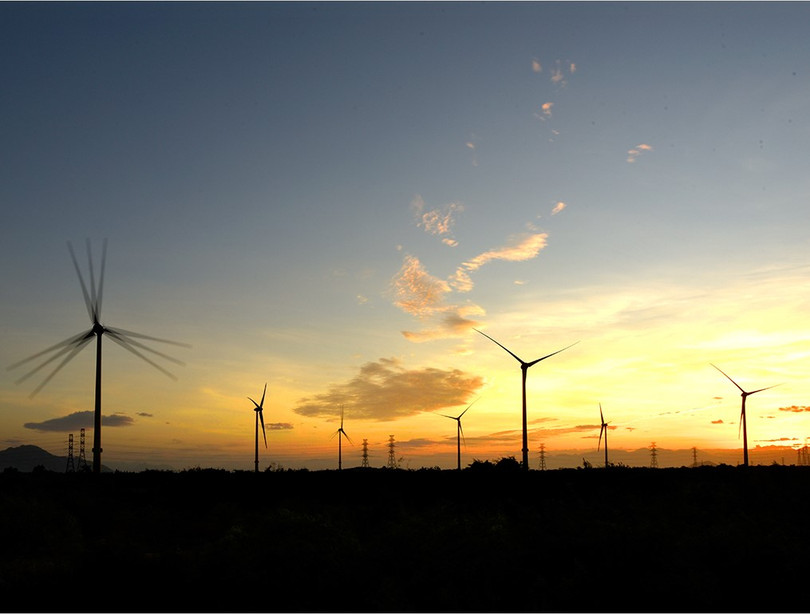 Điện gió Trung Nam tại Ninh Thuận (Nguồn: Trung Nam Group)