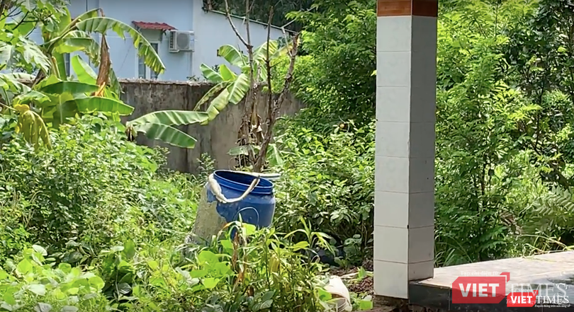 Khu vực phát hiện ra 2 xác chết Khu vực phát hiện ra 2 xác chết