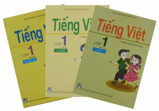 Bộ sách giáo khoa lớp 1 của Giáo sư Hồ Ngọc Đại đã được gần 1 triệu học sinh trong cả nước sử dụng trong học tập trong năm học 2018-2019. Ảnh Báo Tiền Phong 2019
