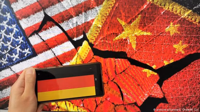 Nước Đức phải điều chỉnh lại chính sách với Trung Quốc trong bối cảnh quan hệ Mỹ - Trung ở vào tình trạng xấu chưa từng thấy (Ảnh: Deutsche Welle)