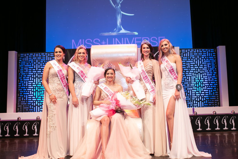 Sĩ quan cảnh sát Hannah McCabe xếp vị trí á hậu 1, trong khi Jayda Ormsby-Northcott đạt giải Á hậu 2. Lydia Smit và Charissa Rehu, lần lượt đứng thứ ba và thứ tư. Ảnh: Missosology