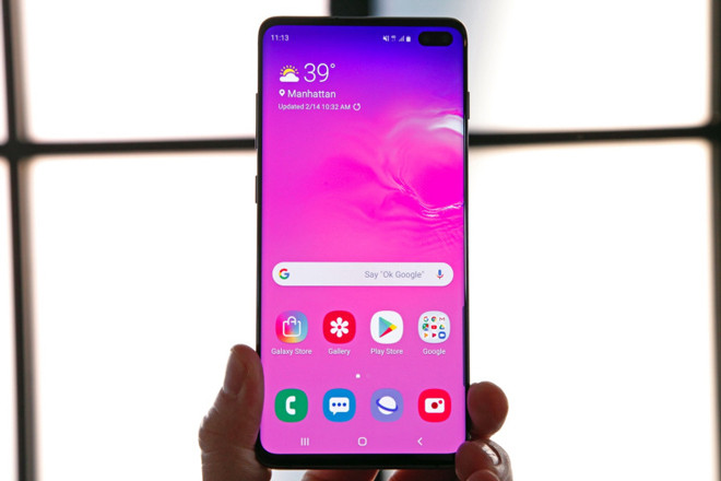 Galaxy S10+.