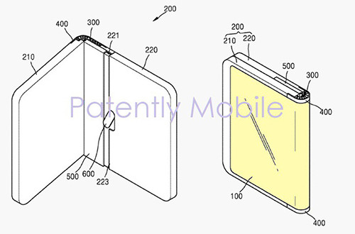 Bằng sáng chế của Samsung về mẫu smartphone với màn hình gập ra ngoài. Bằng sáng chế của Samsung về mẫu smartphone với màn hình gập ra ngoài.