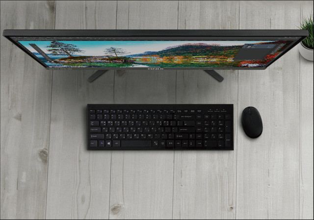 Màn hình siêu gọn nhẹ, tiết kiệm diện tích và phù hợp với nhiều mục đích sử dụng