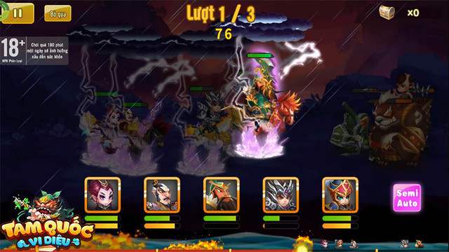 Tựa game còn lồng ghép cả những hiệu ứng thời tiết thú vị