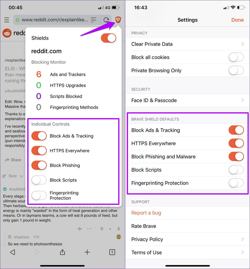 Top 5 trình duyệt tích hợp chặn quảng cáo dành cho iPhone