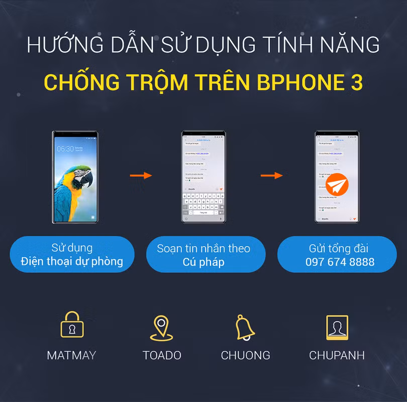 Find My của Apple gặp chống trộm trên Bphone 3 cũng phải 'thua' ảnh 4