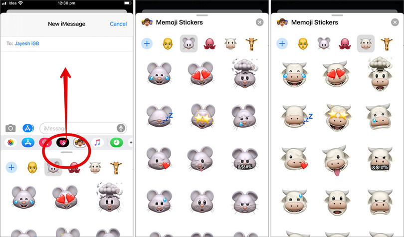 Cách sử dụng nhãn dán Memoji mới trên iOS 13