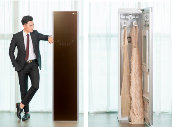 Là sản phẩm chăm sóc quần áo nhưng Styler có vẻ ngoài giống một món đồ nội thất sang trọng Là sản phẩm chăm sóc quần áo nhưng Styler có vẻ ngoài giống một món đồ nội thất sang trọng