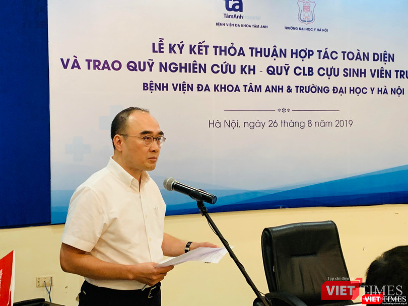 PGS.TS. Lê Minh Giang – Trưởng phòng Quản lý Nghiên cứu khoa học
