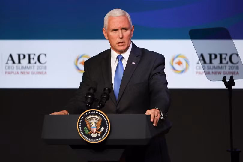 Ông Mike Pence: Mỹ kiên quyết không thay đổi lập trường của mình cho đến khi Trung Quốc thay đổi hành vi của họ.
