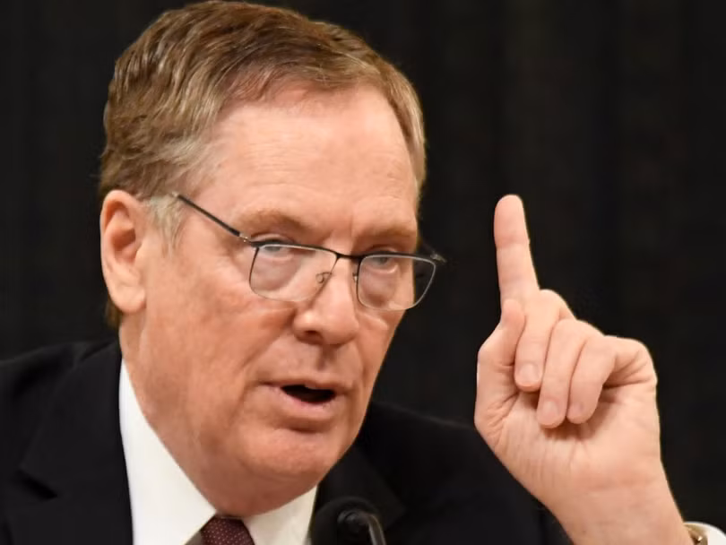 Ông Robert Lighthizer khẳng định, trong 8 tháng qua, Trung Quốc hầu như không áp dụng bất cứ biện pháp gì để ứng phó với những nội dung nêu trong bản báo cáo điều tra về Điều 301. Ông Robert Lighthizer khẳng định, trong 8 tháng qua, Trung Quốc hầu như không áp dụng bất cứ biện pháp gì để ứng phó với những nội dung nêu trong bản báo cáo điều tra về Điều 301.