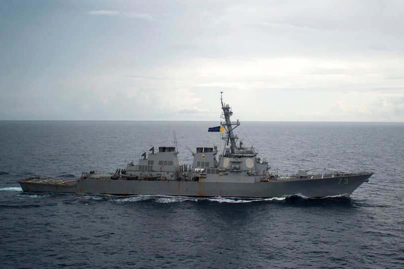 Mỹ luôn chủ trương duy trì việc đưa tàu chiến và máy bay đến hoạt động trên Biển Đông nhằm thực thi quyền tự do hàng hải, hàng không theo quy định của luật quốc tế. Mỹ luôn chủ trương duy trì việc đưa tàu chiến và máy bay đến hoạt động trên Biển Đông nhằm thực thi quyền tự do hàng hải, hàng không theo quy định của luật quốc tế.