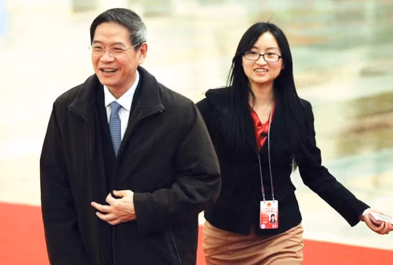 Lưu Thiết Nam và người tình thuở còn mặn nồng.