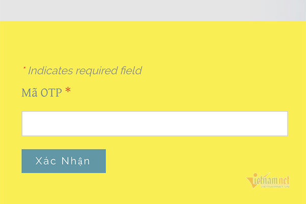 Nếu người dùng cung cấp thêm mã OTP, kẻ lừa đảo sẽ ngay lập tức thực hiện giao dịch trừ tiền trong tài khoản. 