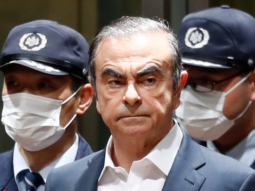 Carlos Ghosn bị bắt hồi tháng 11/2018 (Ảnh: AP) Carlos Ghosn bị bắt hồi tháng 11/2018 (Ảnh: AP)