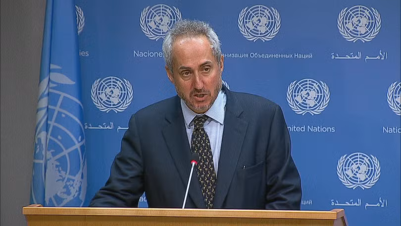 Ông Stephane Dujarric, người phát ngôn của LHQ (Ảnh: UN) Ông Stephane Dujarric, người phát ngôn của LHQ (Ảnh: UN)