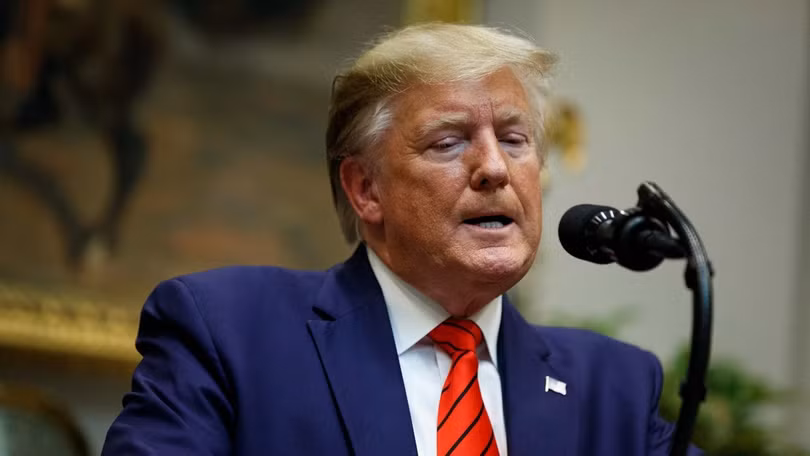 Phat biểu của ông Trump được cho là nhằm tránh chiến tranh với Iran để tập trung đối phó với Trung Quốc và Nga (Ảnh: AP)