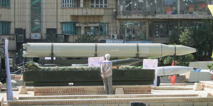 Tên lửa đạn đạo Qiam-1. (Ảnh: Eaworldview). Tên lửa đạn đạo Qiam-1. (Ảnh: Eaworldview).