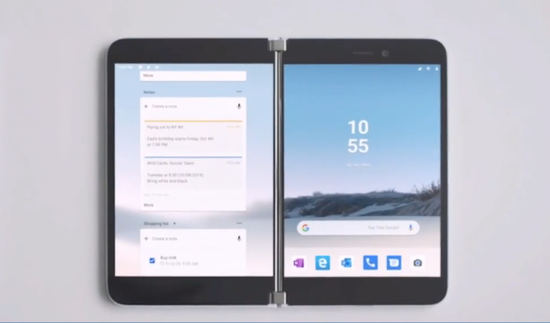 Microsoft sẽ tái xuất thị trường điện thoại thông minh với chiếc Surface Duo màn hình gập