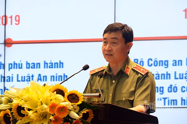 Thiếu tướng Nguyễn Minh Chính - Cục trưởng Cục An ninh mạng và phòng, chống tội phạm sử dụng công nghệ cao (A05 - Bộ Công an). Ảnh: Trọng Đạt