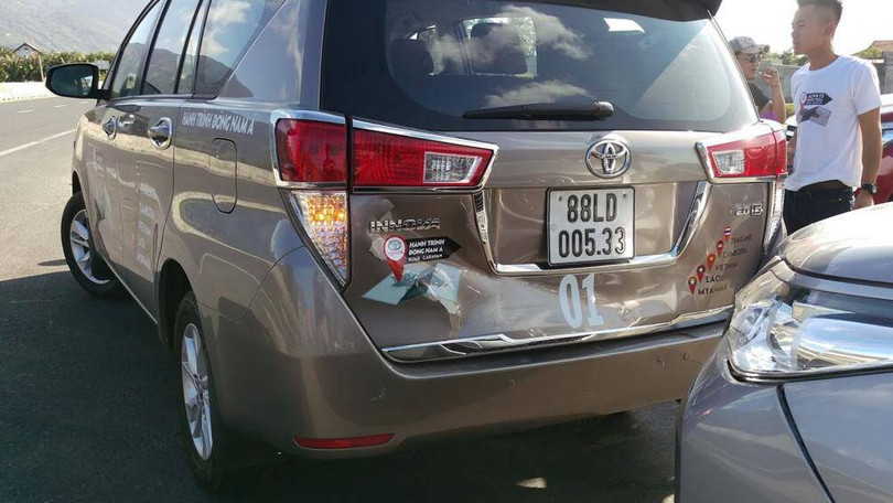 Nếu chạy quá gần xe phía trước, nguy cơ va chạm là rất cao