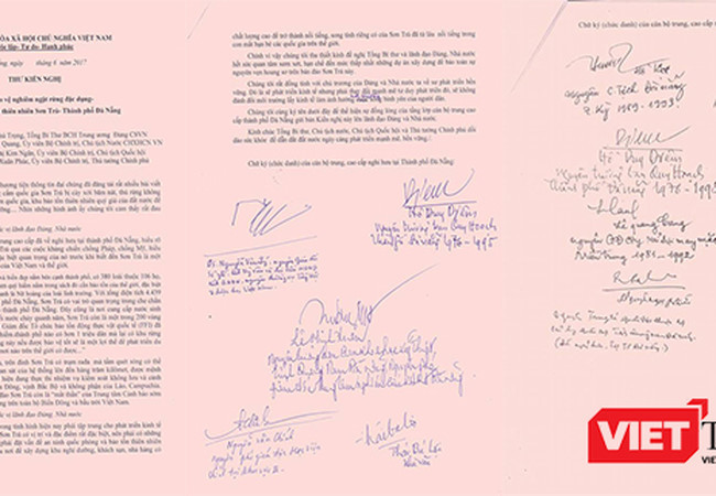 Bức thư kiến nghị tâm huyết của nhiều vị nguyên lãnh đạo Đà Nẵng