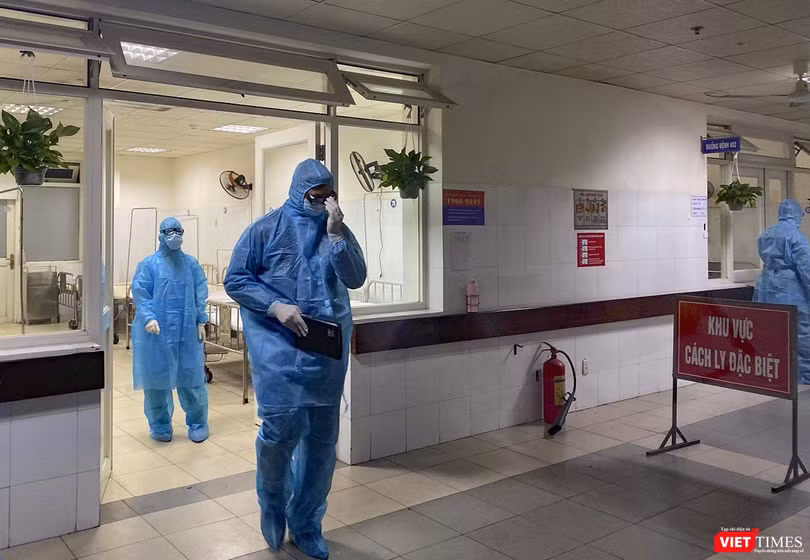 Khu cách ly điều trị bệnh nhân nghi mắc COVID-19 ở Đà Nẵng