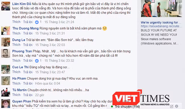 VietTimes, Đà Nẵng, Bán đảo Sơn Trà, Biển Tiên Sa, Chủ tịch TP, Huỳnh Đức Thơ