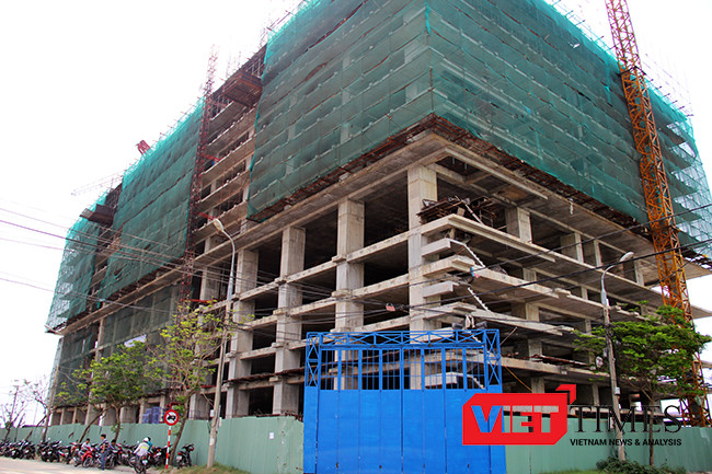 Đà Nẵng, công trình, không phép, trung tâm, xây dựng 10 tầng, VietTimes